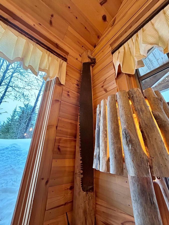 Woody - Chalets De Moh La Malbaie Ngoại thất bức ảnh