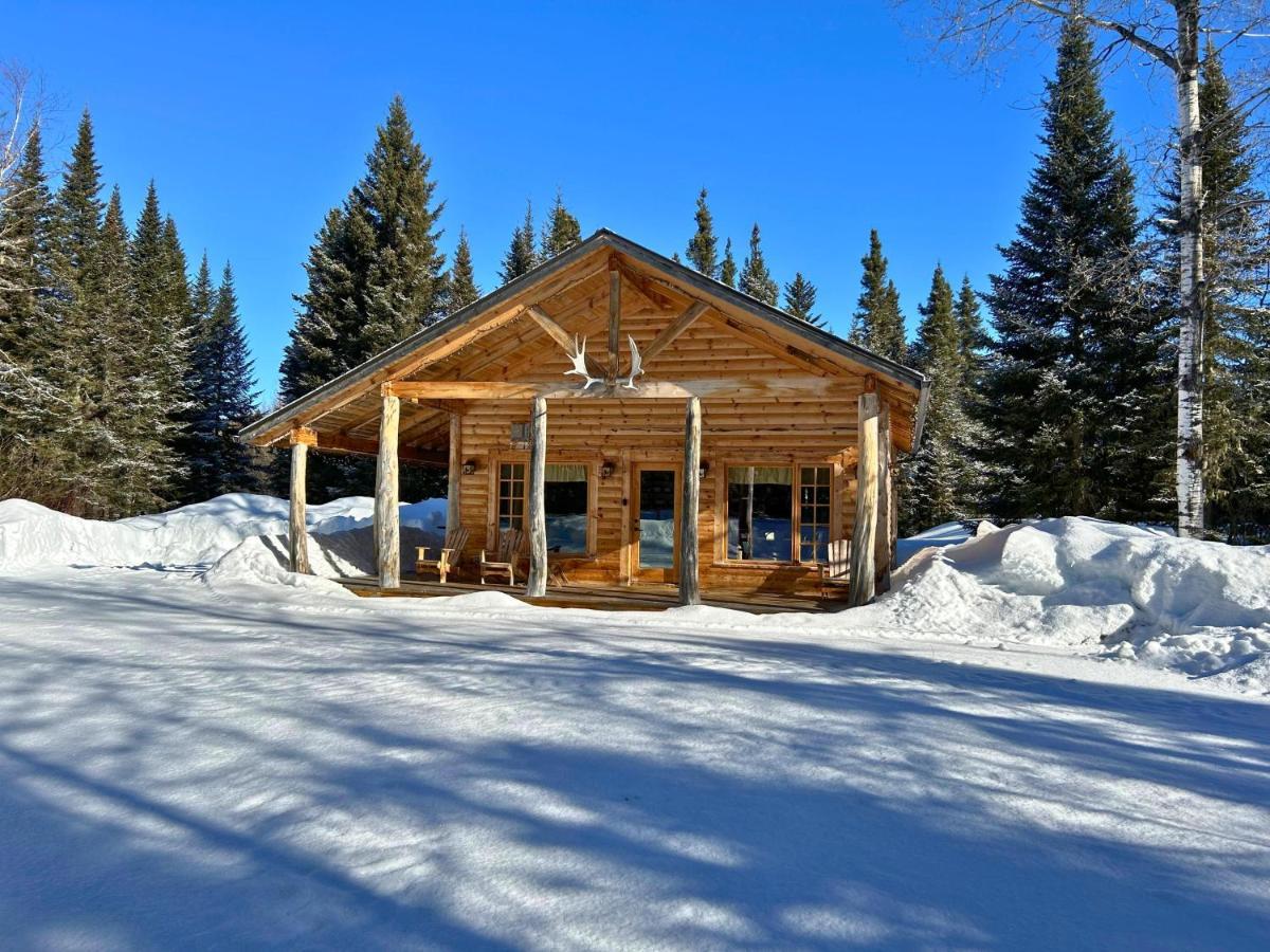 Woody - Chalets De Moh La Malbaie Ngoại thất bức ảnh
