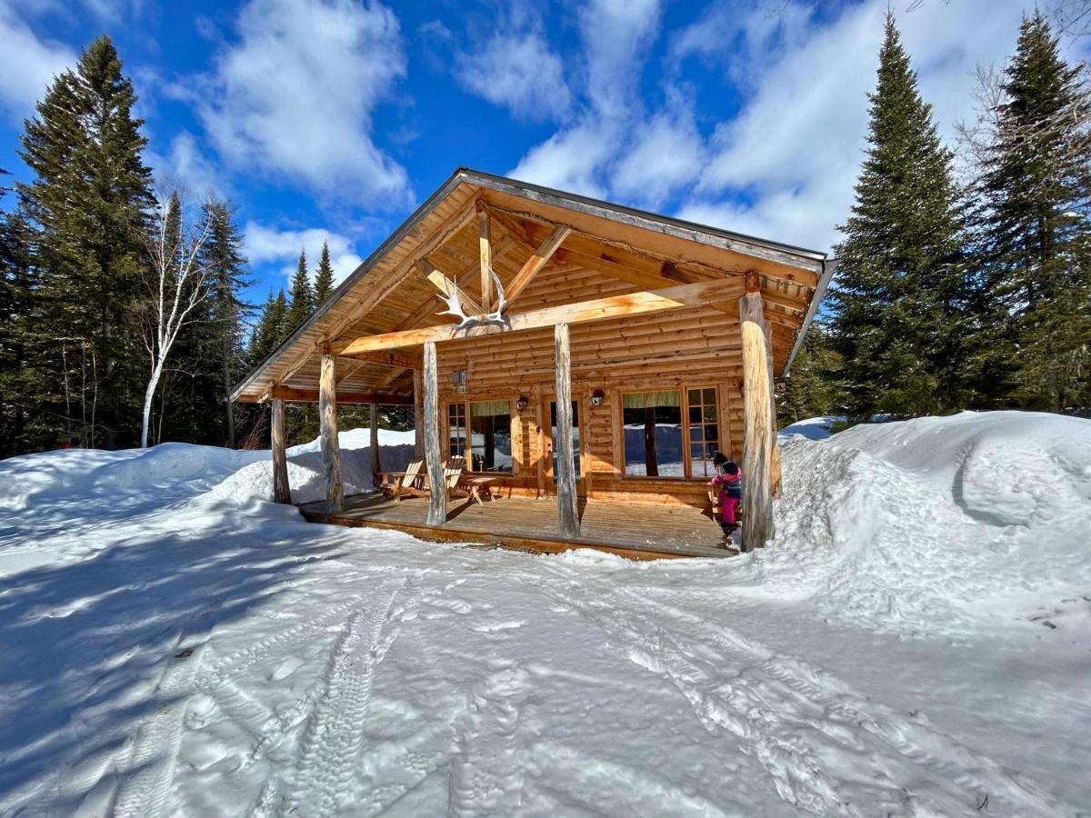 Woody - Chalets De Moh La Malbaie Ngoại thất bức ảnh